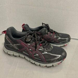 Asics Gel-Scram 3 Women’s Running Shoe Sneakers Pink and Gray Women’s Size 9